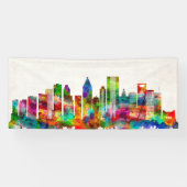 Houston Texas Skyline Spandoek (Horizontaal)