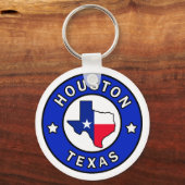 Houston Texas sleutelhanger (Voorkant)
