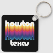 Houston, Texas Sleutelhanger (Achterkant)