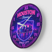 Houston Texas Space City Grote Klok (Hoek)
