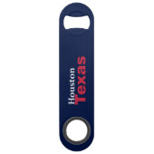 Houston, Texas Speed Bottle Opener Speed Flessenopener (Voorkant)