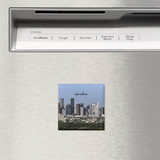 Houston, Texas stadsgezicht Magneet (Insitu (Vaatwasser))