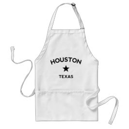Houston Texas Standaard Schort