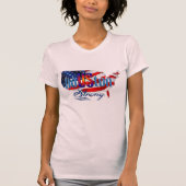 houston texas sterke orkaanoogst t-shirt (Voorkant)