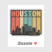 Houston Texas Sticker (Vel)