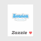 Houston Texas Sticker (Vel)