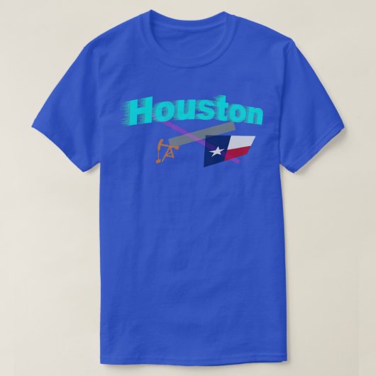 Houston Texas T-shirt (Design voorkant)
