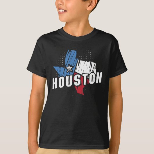 Houston Texas T-shirt (Voorkant)