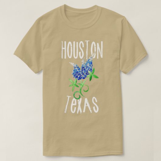 Houston Texas T-shirt (Design voorkant)