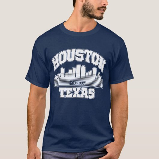 Houston, Texas T-shirt (Voorkant)