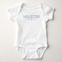 Houston & Texas Tegel, Blue Tegel, Houston Romper
