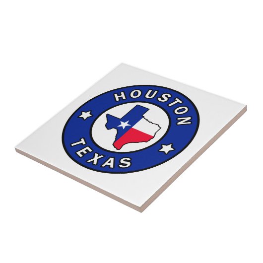 Houston Texas Tegeltje (Zijkant)