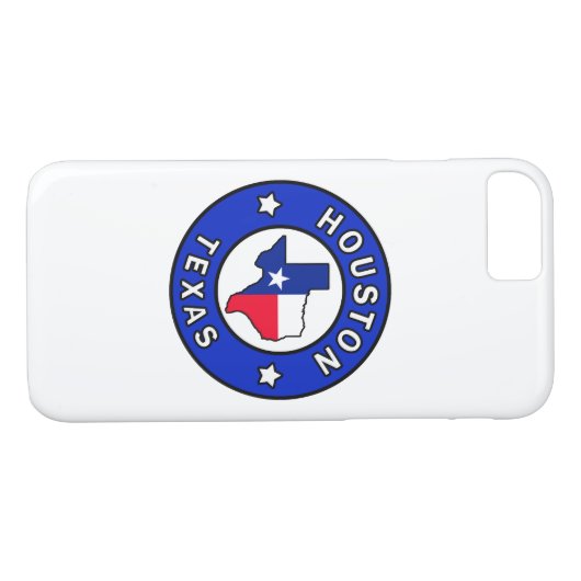 Houston Texas-telefooncase Case-Mate iPhone Case (Achterkant (Horizontaal))
