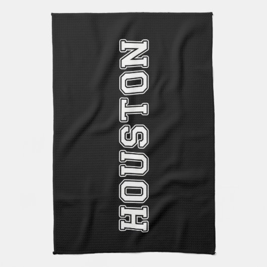 Houston Texas Theedoek (Verticaal)