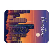 Houston Texas Travel Magneet (Horizontaal)