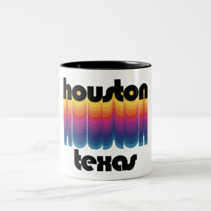 Houston, Texas Tweekleurige Koffiemok