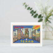 Houston Texas TX groot Briefkaart (Staand voorkant)