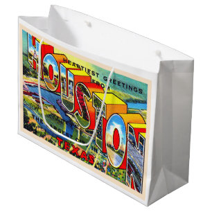 Houston Texas TX  groot Briefkaart Cadeauzakje
