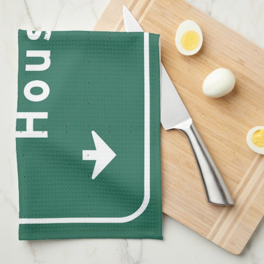 Houston Texas Tx Interstate Highway Freeway Road : Theedoek (Quarter Fold)