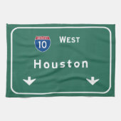 Houston Texas Tx Interstate Highway Freeway Road : Theedoek (Horizontaal)