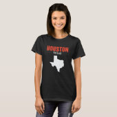 Houston Texas USA State America Travel Texan T-shirt (Voorkant volledig)