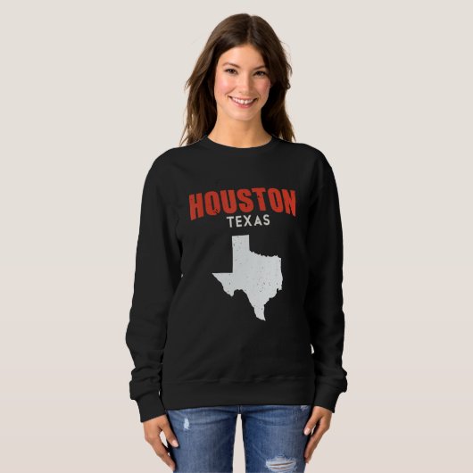 Houston Texas USA State America Travel Texan Trui (Voorkant volledig)