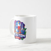 Houston, Texas, Verenigde Staten Koffiemok (Voorkant links)