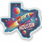 Houston, Texas, Verenigde Staten - NASA Sticker (Voorkant)