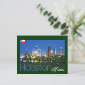 Houston, Texas, VS Briefkaart (Staand voorkant)