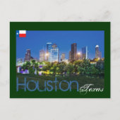 Houston, Texas, VS Briefkaart (Voorkant)