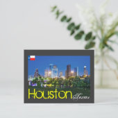 Houston, Texas, VS Briefkaart (Staand voorkant)