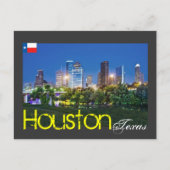 Houston, Texas, VS Briefkaart (Voorkant)
