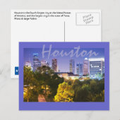 Houston, Texas, VS Briefkaart (Voorkant / Achterkant)