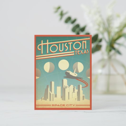 Houston, TX Briefkaart (Staand voorkant)