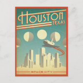 Houston, TX Briefkaart (Voorkant)