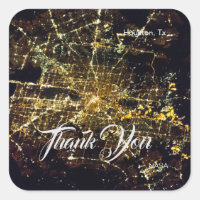 Houston Tx Lights at Night, Foto NASA ISS