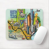 Houston TX Muismat (Met muis)