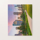 Houston TX Vacation Downtown Houston Nightlife Cit Legpuzzel (Verticaal)