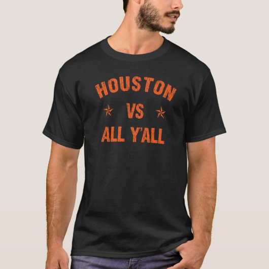 Houston Vs All Y Western T-shirt (Voorkant)