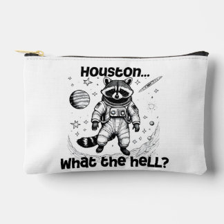 Houston.. Wat verdomme? Schattige wasbeermagneet Etui