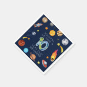 Houston We Have A 10 Year Old 10th Birthday Party Servet (Hoek)