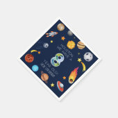 Houston We Have A 8 Year Old 8th Birthday Party Servet (Hoek)