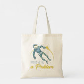 Houston We Have A Problem Boodschappentas Tote Bag (Achterkant)
