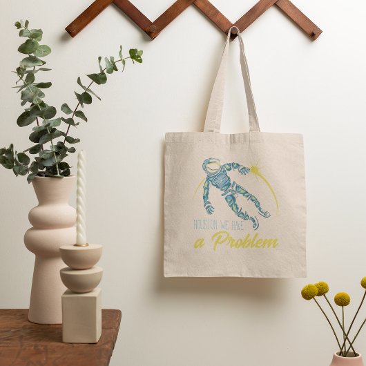 Houston We Have A Problem Boodschappentas Tote Bag