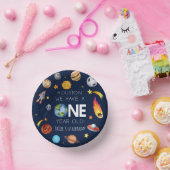 Houston We hebben een 1 jaar oud 1e verjaardagsfee Papieren Kommen (Feest)