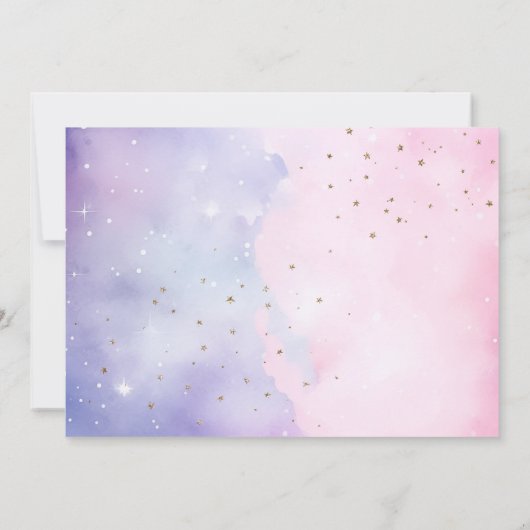 Houston we hebben een één jaar oude Space girl fot Kaart (Achterkant)