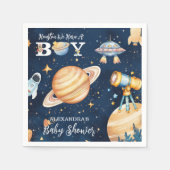 Houston We hebben een jongen buiten de ruimte Servet (Voorkant)