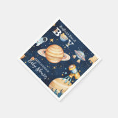 Houston We hebben een jongen buiten de ruimte Servet (Hoek)