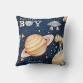 Houston We Hebben Een Jongen Buitenruimte Kussen (Achterkant)