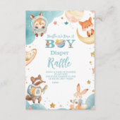 Houston, we hebben een jongen buitenste ruimte lui informatiekaartje (Voorkant)